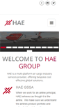 Mobile Screenshot of haegroup.com